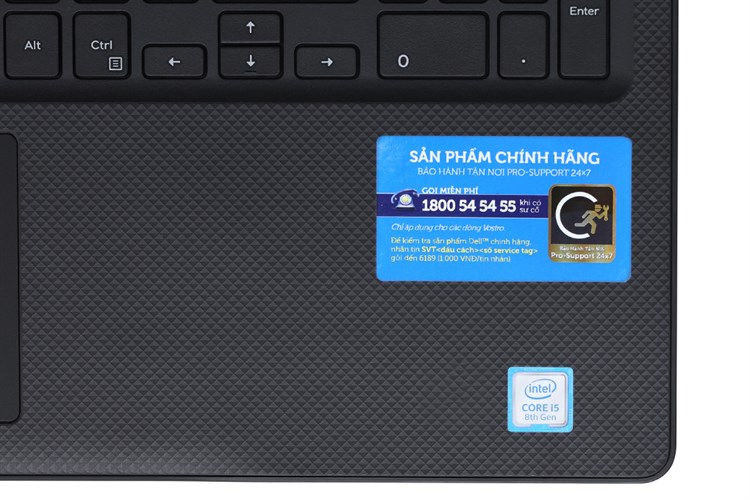 Laptop Dell Vostro 3580 i5 8265U/4GB/1TB/Win10 (T3RMD1) Màu Đen