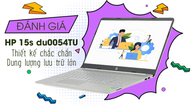 Laptop HP 15s du0054TU i3 7020U/4GB/1TB/Win10 (6ZF60PA)