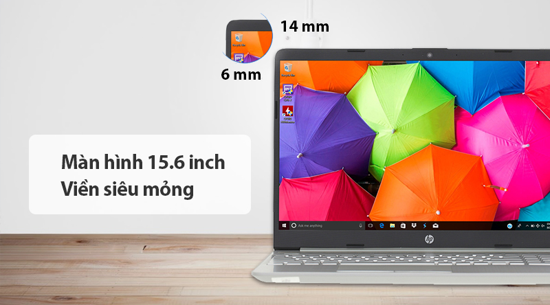 HP 15s du0054TU màn hình rộng