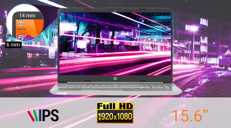 Laptop HP 15s du0042TX i3 7020U/4GB/1TB/2GB MX110/Win10 (6ZF75PA)