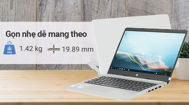 Laptop HP 348 G5 i3 7020U/4GB/256GB/Win10 (7XJ62PA)