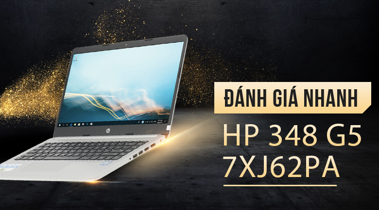 Laptop HP 348 G5 i3 7020U/4GB/256GB/Win10 (7XJ62PA)
