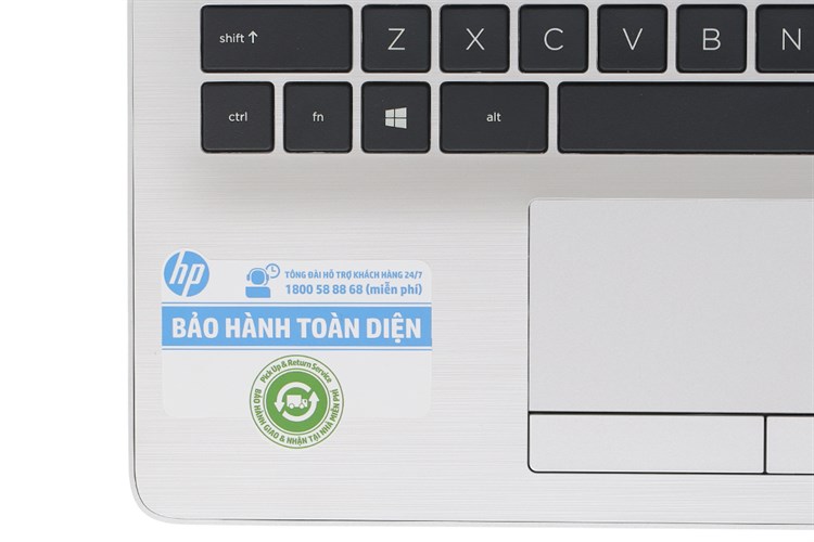 Laptop HP 348 G5 i3 7020U/4GB/256GB/Win10 (7XJ62PA) Màu Bạc