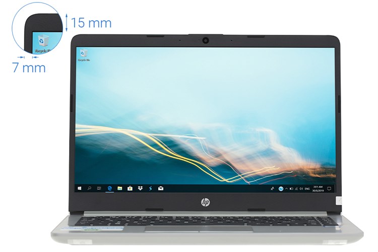 Laptop HP 348 G5 i3 7020U/4GB/256GB/Win10 (7XJ62PA) Màu Bạc
