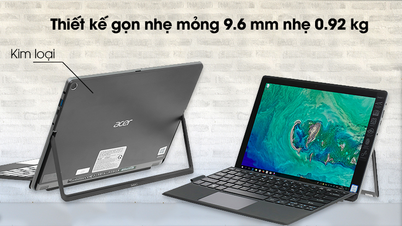 Laptop Acer Switch 5 SW512 52P 34RS i3 7130U/4GB/128GB/Touch/Pen/Win10 (NT.LDTSV.004)