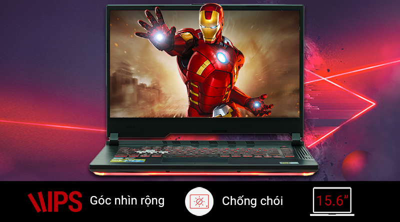 Laptop Asus Gaming ROG Strix G531GD i7 9750H/8GB/512GB/4GB GTX1050/Win10 (AL034T)