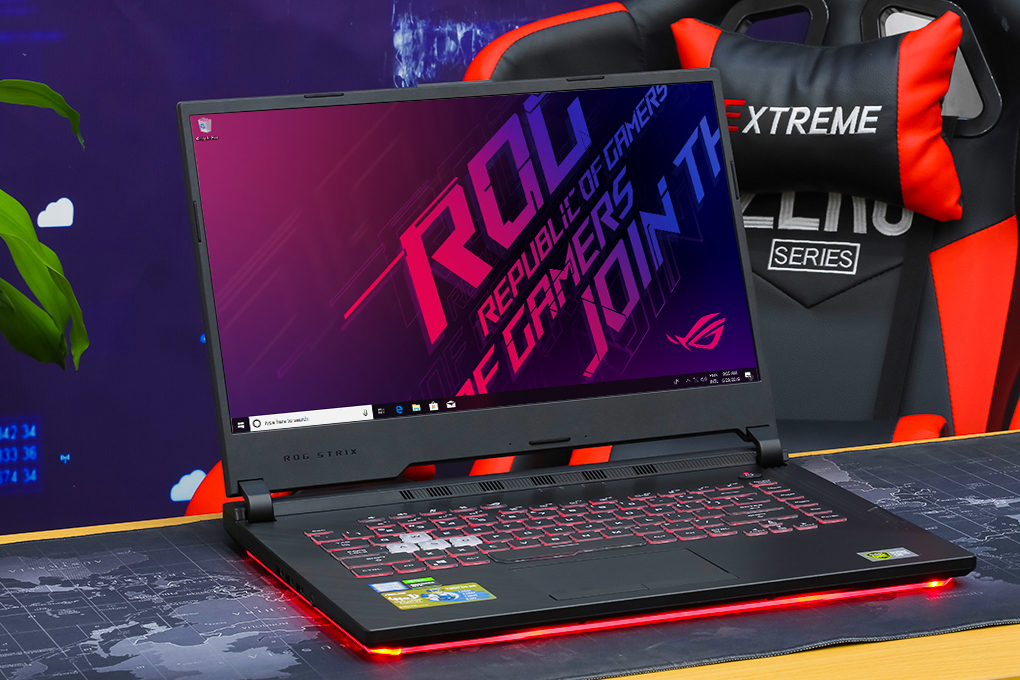 Laptop Asus Gaming ROG Strix G531GD i7 9750H/8GB/512GB/4GB GTX1050/Win10 (AL034T) Màu Đen