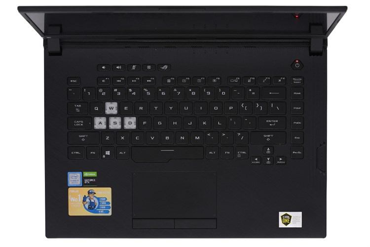 Laptop Asus Gaming ROG Strix G531GD i7 9750H/8GB/512GB/4GB GTX1050/Win10 (AL034T) Màu Đen