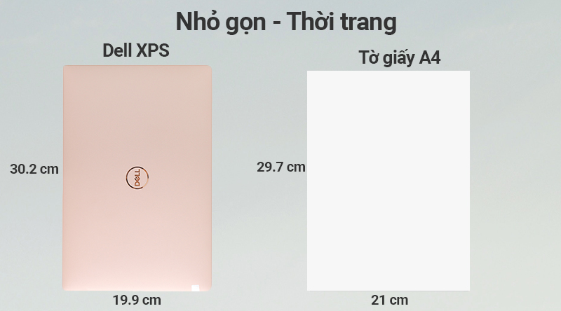 Laptop Dell XPS 13 9370 i7 8550U/8GB/256GB/Office365/Win10 (415PX3)