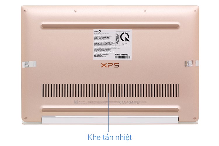 Laptop Dell XPS 13 9370 i7 8550U/8GB/256GB/Office365/Win10 (415PX3) Màu Vàng