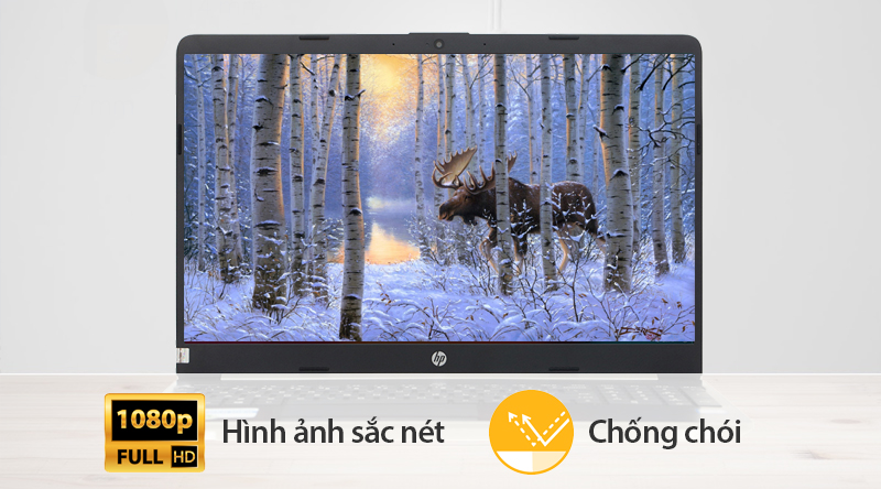 Laptop HP 15s du0107TU i5 8265U/8GB/256GB/Win10 (8EC94PA)