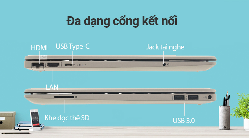 Laptop HP 15s du0070TX i5 8265U/8GB/1TB/2GB MX130/Win10 (8AG62PA)