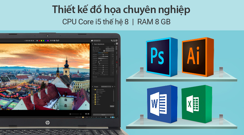 Cấu hình của HP 15s du0070TX i5 8265U