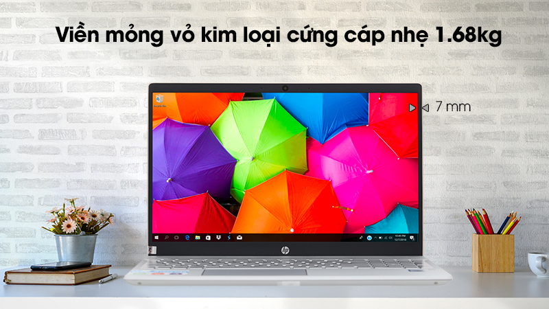 Laptop HP Pavilion 15 cs2044TU i5 8265U/8GB/256GB/Win10 (7YA51PA)