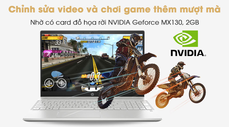 Laptop HP Pavilion 15 cs2120TX i5 8265U/8GB/1TB/2GB MX130/Win10 (8AG58PA)