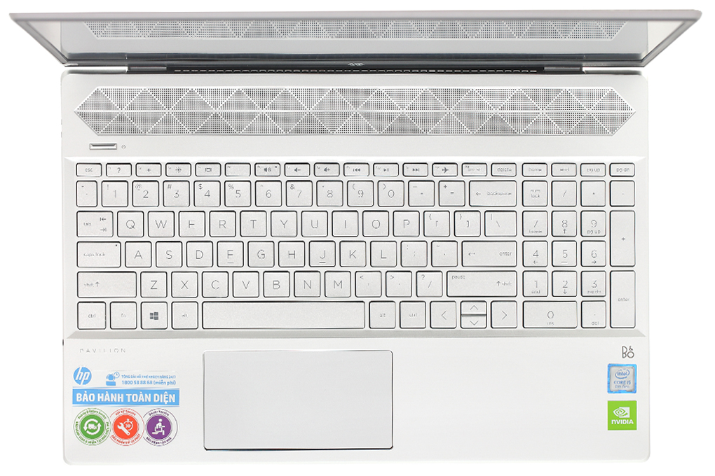 Laptop HP Pavilion 15 cs2120TX i5 8265U/8GB/1TB/2GB MX130/Win10 (8AG58PA) Màu Xám