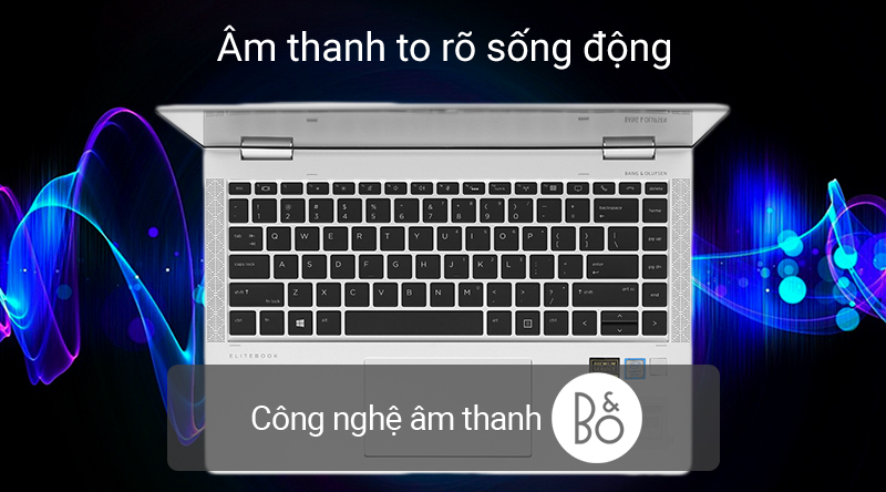 Laptop trang bị công nghệ âm thanh Bang & Olufsen audio