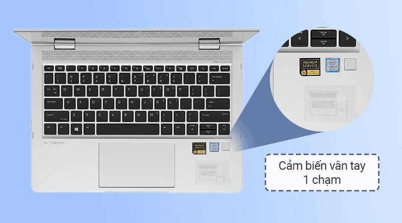 Laptop HP Elitebook X360 830 G6 i5 8265U/8GB/256GB/Pen/Win10 (7QR66PA)