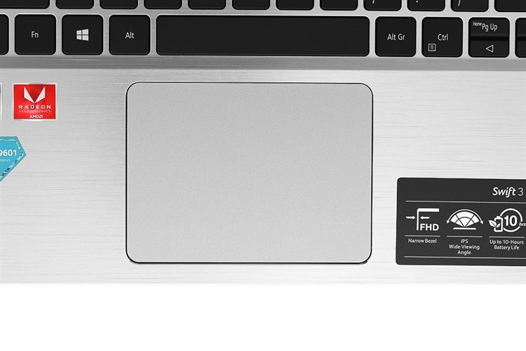 Laptop Acer Swift 3 SF314 41 R4J1 R3 3200U/4GB/256GB/Win10 (NX.HFDSV.001) Màu Bạc