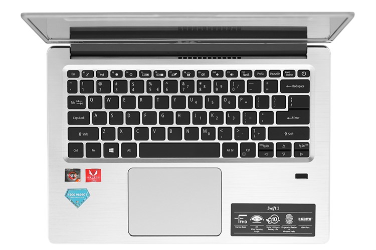 Laptop Acer Swift 3 SF314 41 R4J1 R3 3200U/4GB/256GB/Win10 (NX.HFDSV.001) Màu Bạc