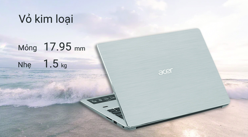 Laptop Acer Swift 3 SF314 41 R4J1 (NX.HFDSV.001) là chiếc laptop mỏng nhẹ
