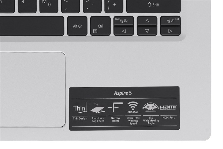 Laptop Acer Aspire A514 52 516K i5 10210U/4GB/256GB/Win10 (NX.HMHSV.002) Màu Bạc