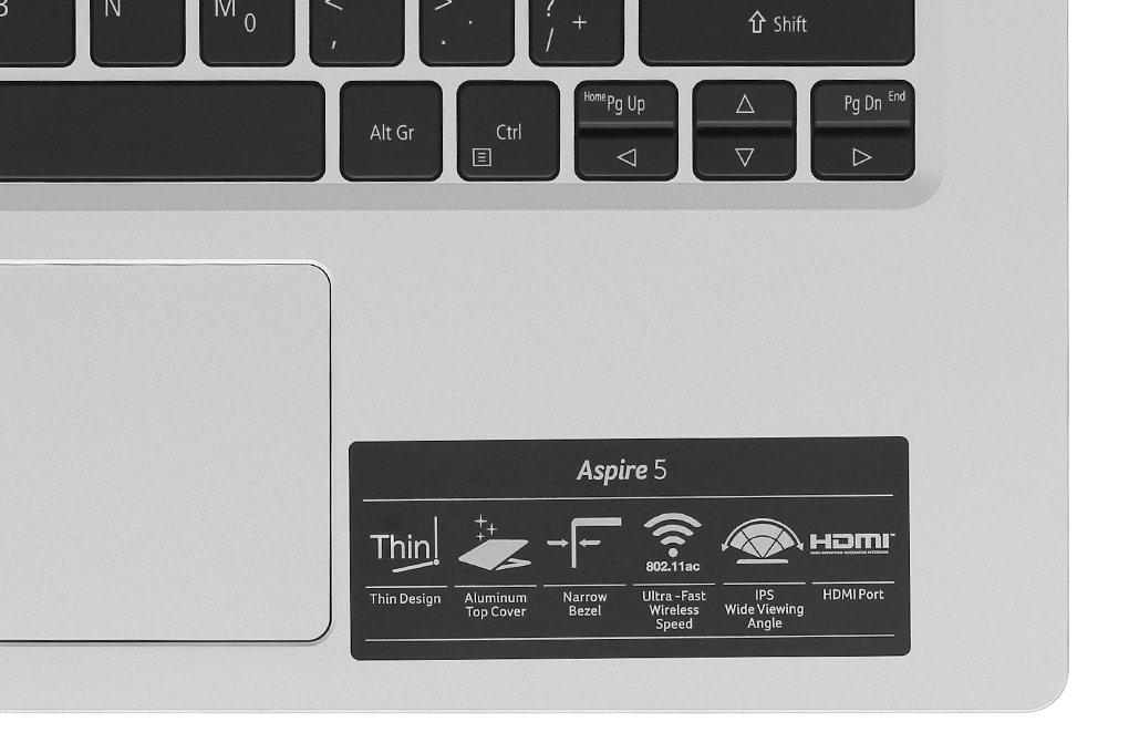 Laptop Acer Aspire A514 52 516K i5 10210U/4GB/256GB/Win10 (NX.HMHSV.002) - 10