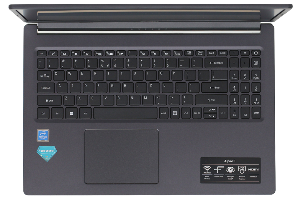 Laptop Acer Aspire A315 34 P3LC N5000/4GB/256GB/Win10 (NX.HE3SV.004) Màu Đen