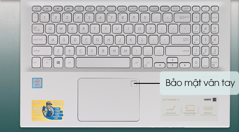 Bảo mật Asus VivoBook A512FA Bảo mật Asus VivoBook A512FA