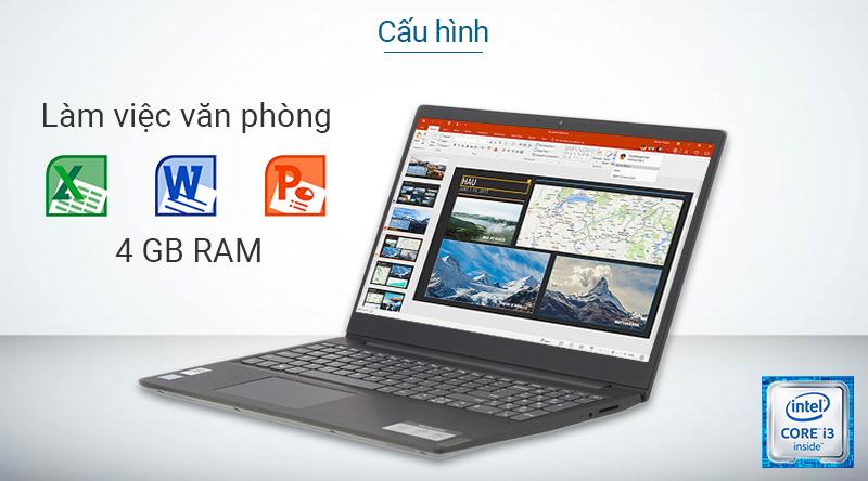 Laptop Lenovo IdeaPad S145 15IKB i3 7020U/4GB/256GB/Win10 (81VD0035VN)