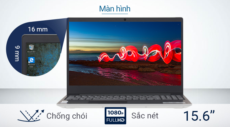 Laptop Lenovo IdeaPad S145 15IKB i3 7020U/4GB/256GB/Win10 (81VD0035VN)