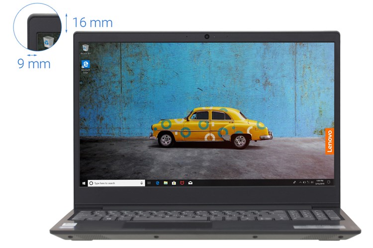 Laptop Lenovo IdeaPad S145 15IKB i3 7020U/4GB/256GB/Win10 (81VD0035VN) Màu Đen