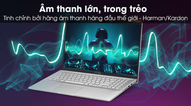 Laptop Asus VivoBook S15 S531FA âm thanh sôi nổi Laptop Asus VivoBook S15 S531FA âm thanh sôi nổi