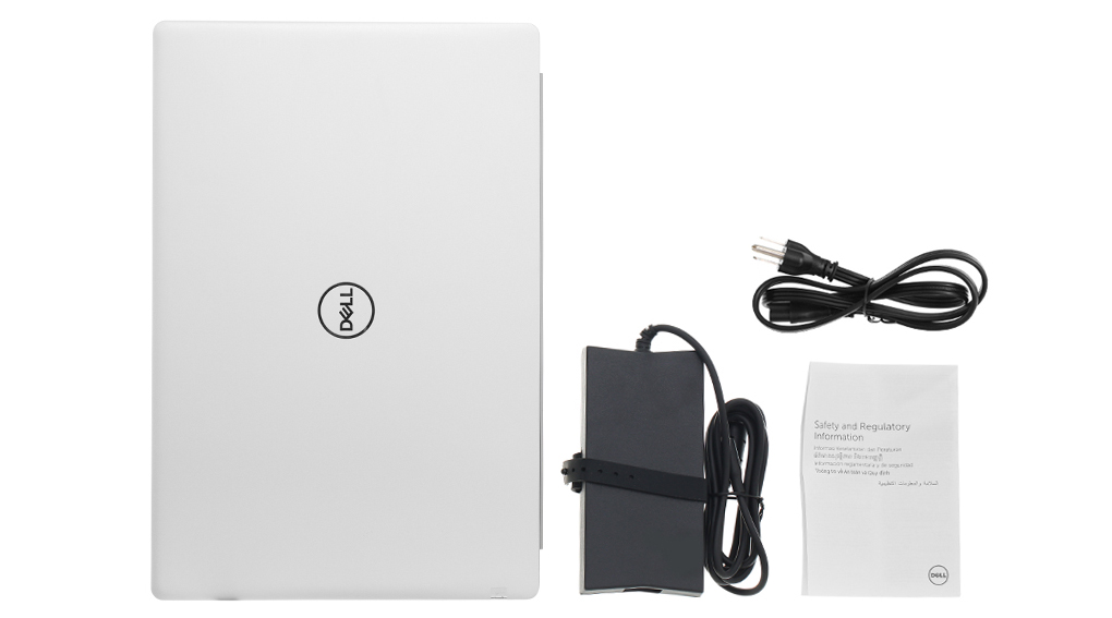 Bộ sản phẩm gồm: Sách hướng dẫn, Thùng máy, Sạc Laptop Dell