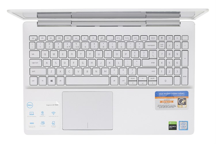 Laptop Dell Inspiron 7591 i5 9300H/8GB/256GB/3GB GTX1050/Win10 (N5I5591W) Màu Bạc
