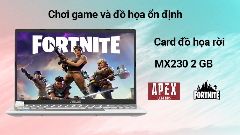 Laptop Asus VivoBook X509FJ i3 8145U/4GB/1TB/2GB MX230/Win10 (EJ227T)