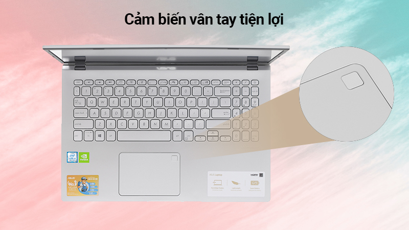 Laptop Asus VivoBook X509FJ i3 8145U/4GB/1TB/2GB MX230/Win10 (EJ227T)