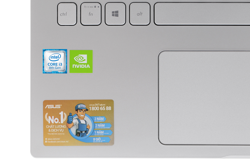 Laptop Asus VivoBook X509FJ i3 8145U/4GB/1TB/2GB MX230/Win10 (EJ227T) - 10