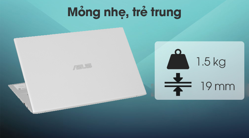 Laptop Asus VivoBook A412FA i3 8145U/4GB/32GB+512GB/Win10 (EK661T)