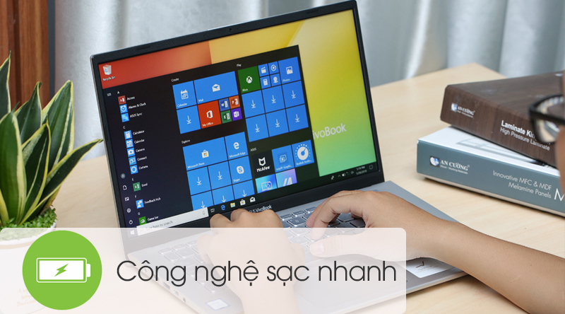 Laptop Asus VivoBook A412FA i3 8145U/4GB/32GB+512GB/Win10 (EK661T)