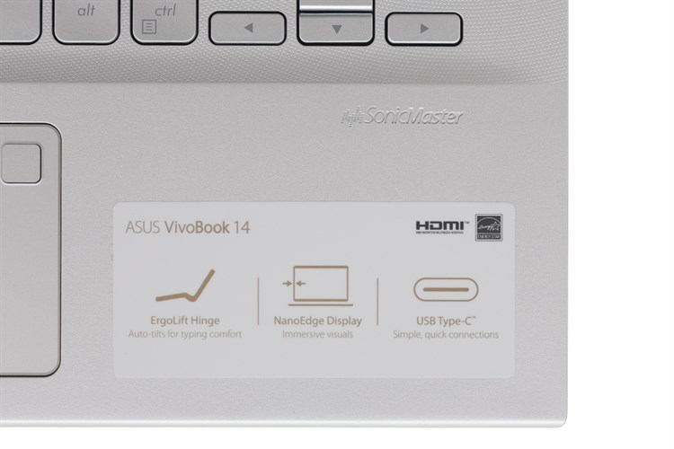 Laptop Asus VivoBook A412FA i3 8145U/4GB/32GB+512GB/Win10 (EK661T) Màu Bạc