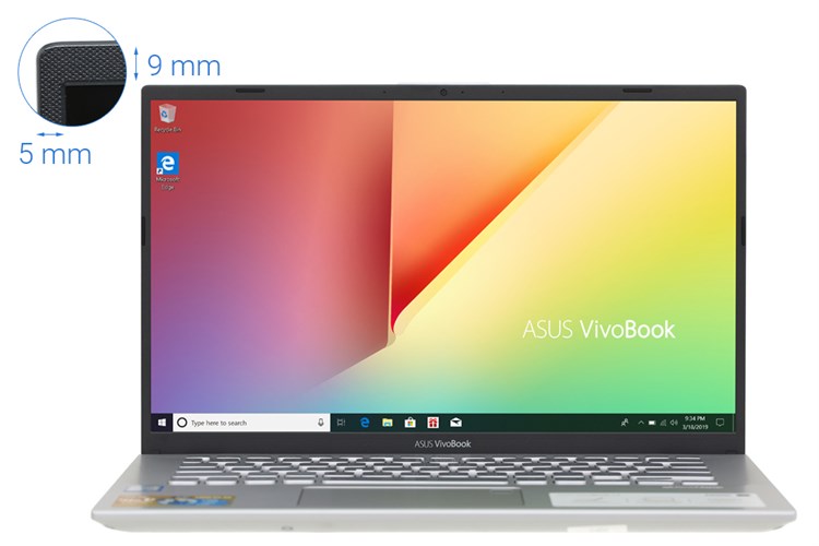 Laptop Asus VivoBook A412FA i3 8145U/4GB/32GB+512GB/Win10 (EK661T) Màu Bạc