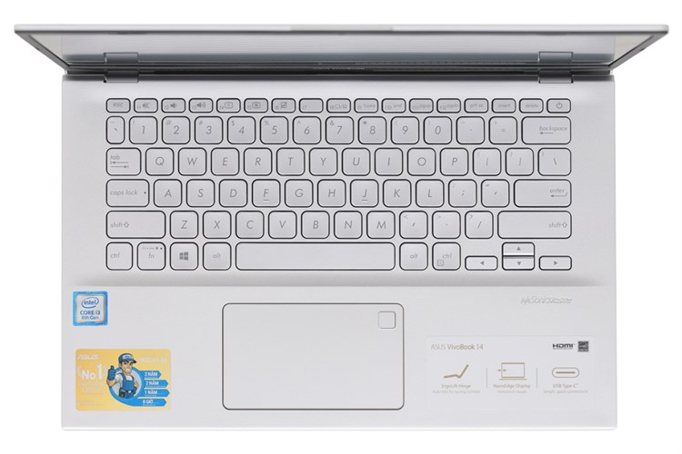 Laptop Asus VivoBook A412FA i3 8145U/4GB/32GB+512GB/Win10 (EK661T) Màu Bạc