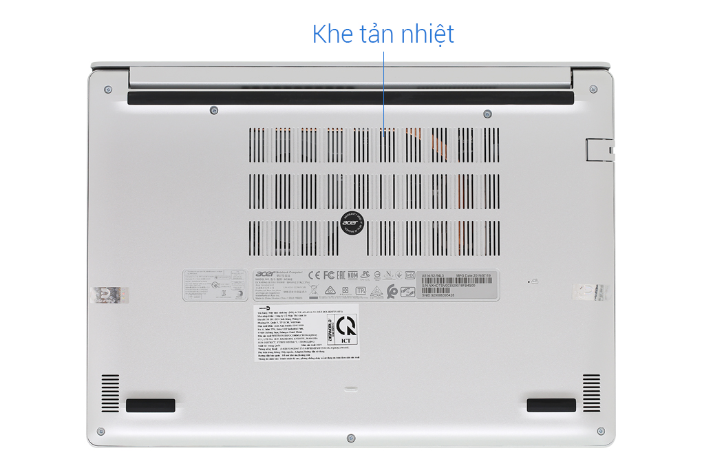 Laptop Acer Aspire A514 52 33AB i3 10110U/4GB/256GB/Win10 (NX.HMHSV.001) Màu Bạc