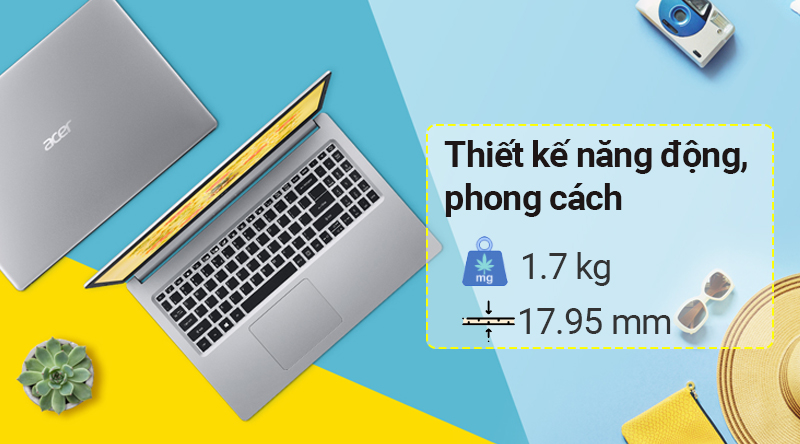 Laptop Acer Aspire A515 54 54EU i5 10210U/8GB/512GB/Win10 (NX.HN3SV.002)