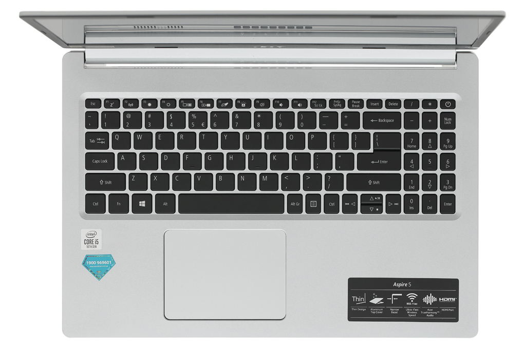 Laptop Acer Aspire A515 54 54EU i5 10210U/8GB/512GB/Win10 (NX.HN3SV.002) Màu Bạc