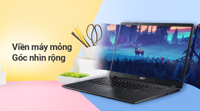 Laptop Acer Aspire A315 54K 36QU cho góc nhìn rộng Laptop Acer Aspire A315 54K 36QU cho góc nhìn rộng