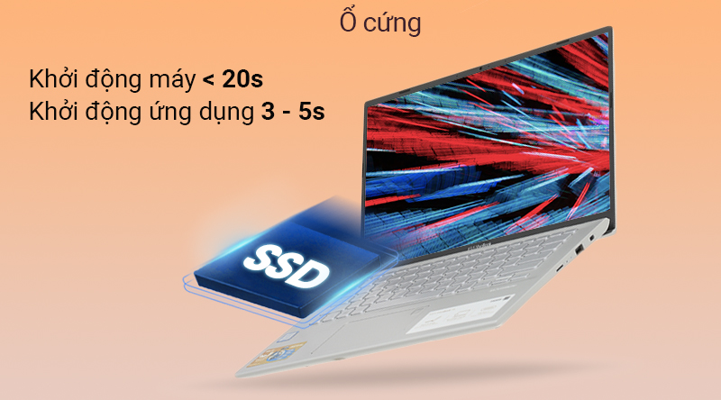 Laptop Asus VivoBook A412FA i5 8265U/8GB/32GB+512GB/Win10 (EK662T)