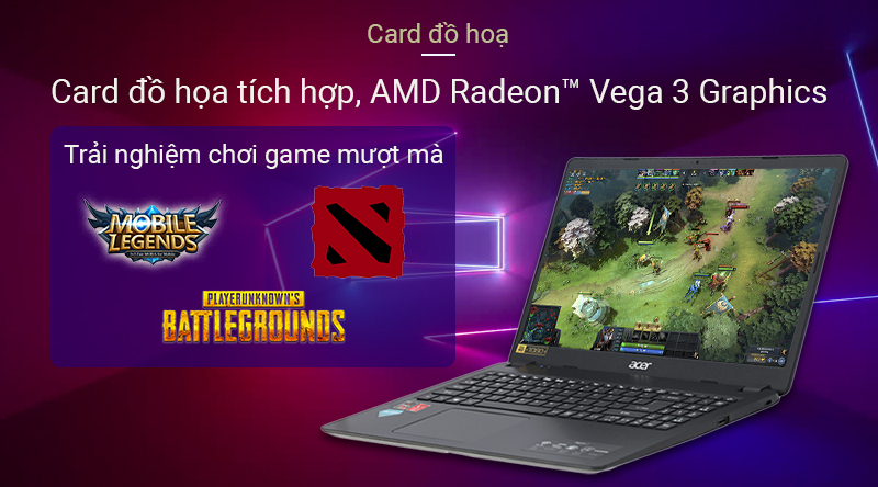 Laptop Acer Aspire A315 42 R8PX R3 3200U/8GB/256GB/Win10 (NX.HF9SV.00A)