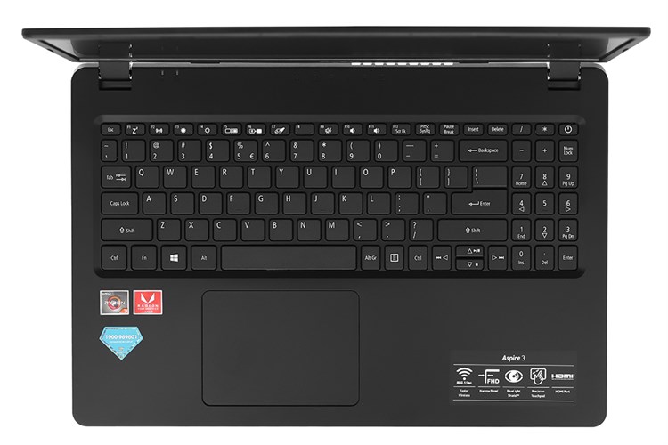 Laptop Acer Aspire A315 42 R8PX R3 3200U/8GB/256GB/Win10 (NX.HF9SV.00A) Màu Đen